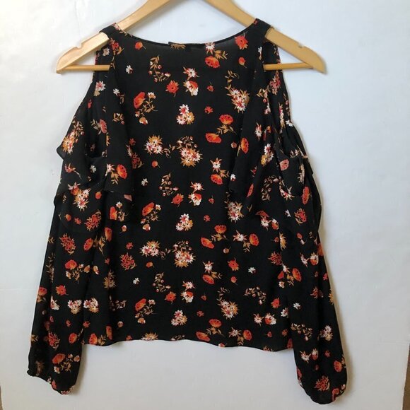 Kobi Halperin Marlena Floral-Print Silk Blouse XS - Picture 6 of 6